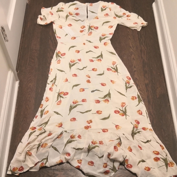 NWT Reformation Nantes Dress Bianca Print - Picture 6 of 7